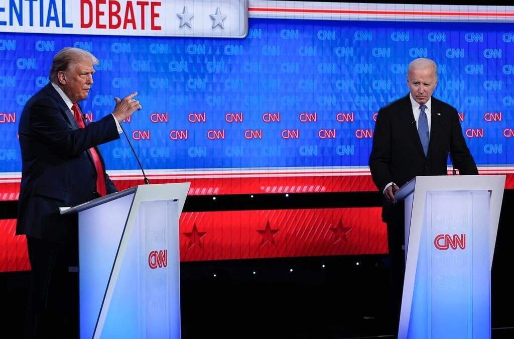 Primer debate presidencial entre Trump y Biden