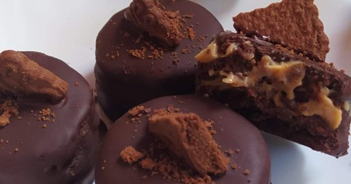 Alfajor chocotorta. Fuente: (Cookpad)