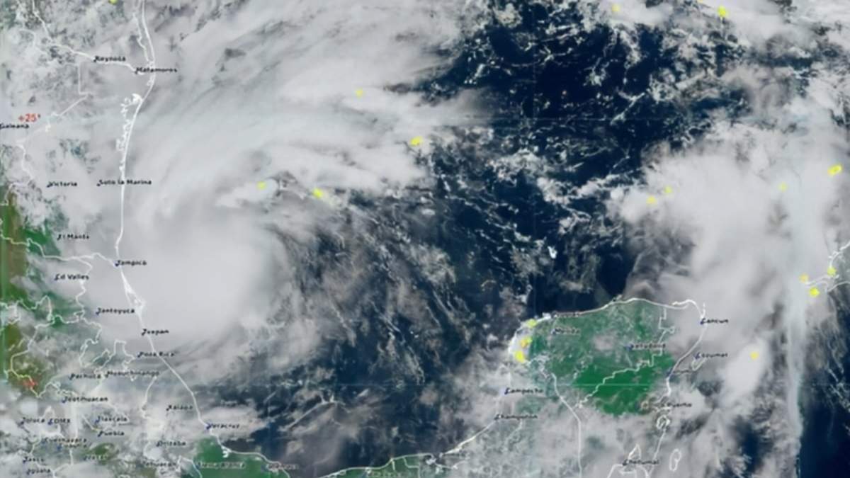 La tormenta tropical "Milton"