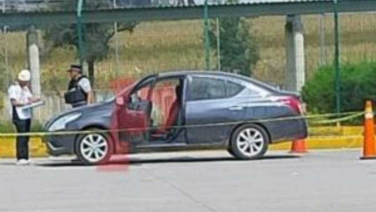 Auto baleado