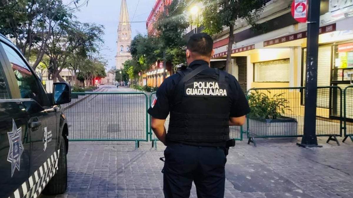 Agentes de la Policía de Guadalajara