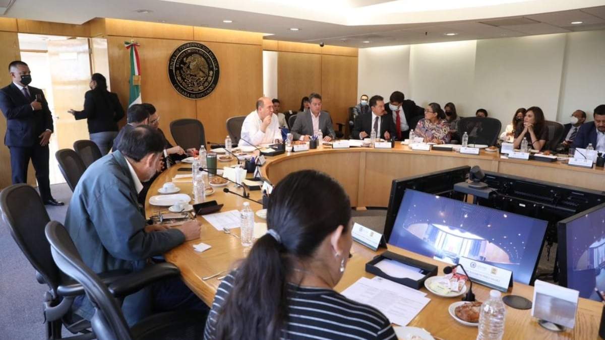 Una reunión de la Jucopo en la Cámara de Diputados