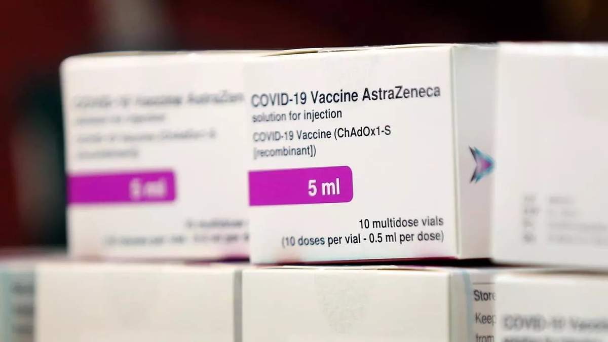 Vacuna del laboratorio AstraZeneca. Fuente: (Twitter)