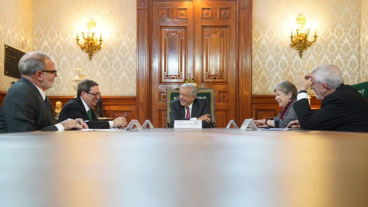 La reunión con Bruno Rodríguez Parrilla