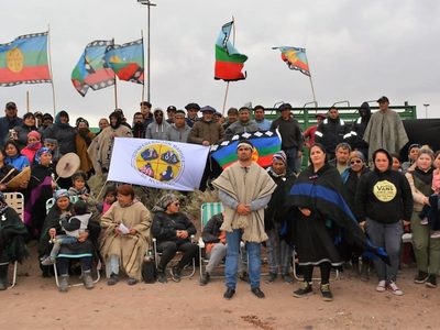 Comunidad mapuche se reunió con el futuro presidente de YPF