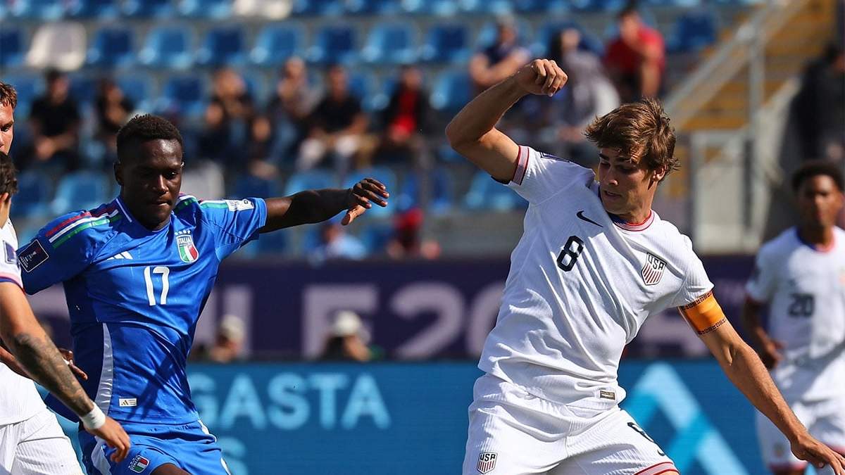 Benja Cremaschi, figura, capitán y goleador de Estados Unidos.