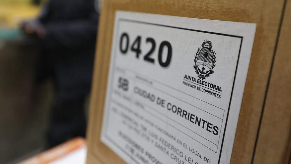 Las elecciones en Corrientes se realizarán en plena pandemia. Fuente: (Twitter)