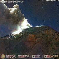 El Popocatépetl aumenta su actividad y lanza ceniza a estos municipios de Puebla
