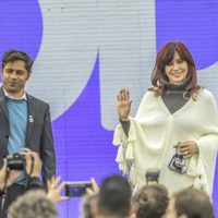 Axel Kicillof y Cristina Kirchner se reunieron en San José 1111