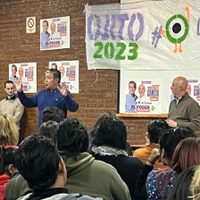 Rolando Figueroa acompañó a los candidatos de Comunidad en Cutral Co y Huincul