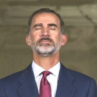El Rey Felipe llora, pero ella no tiene la culpa