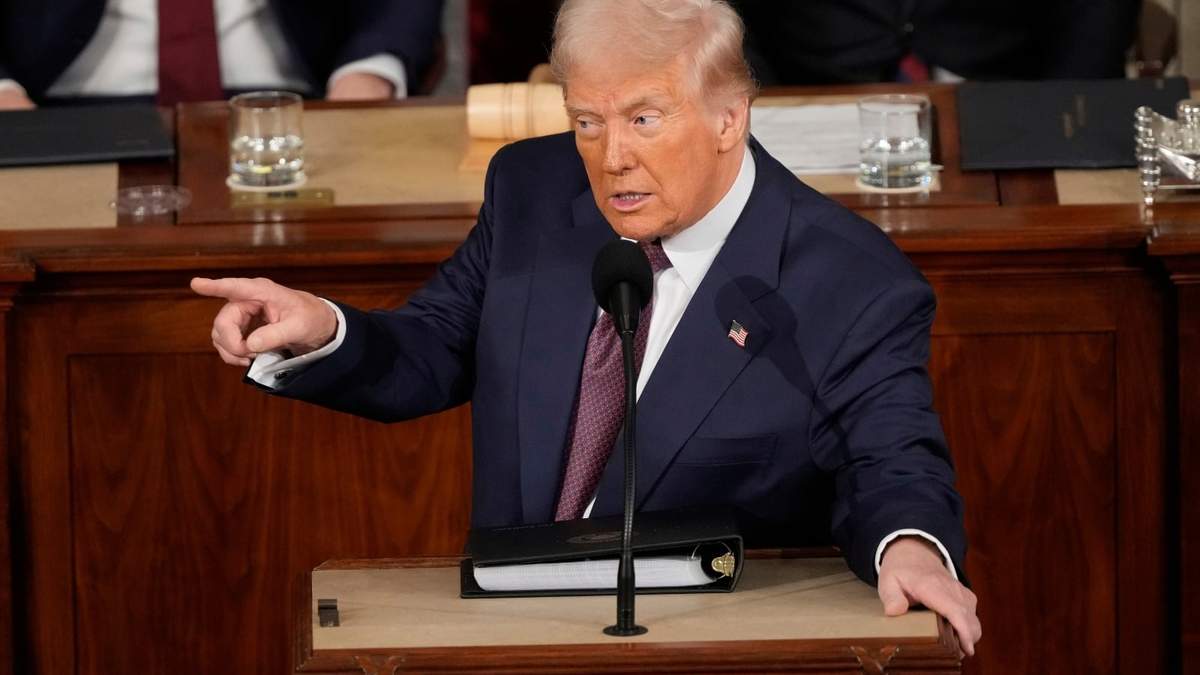 Donald Trump en el Discurso del Estado de la Unión