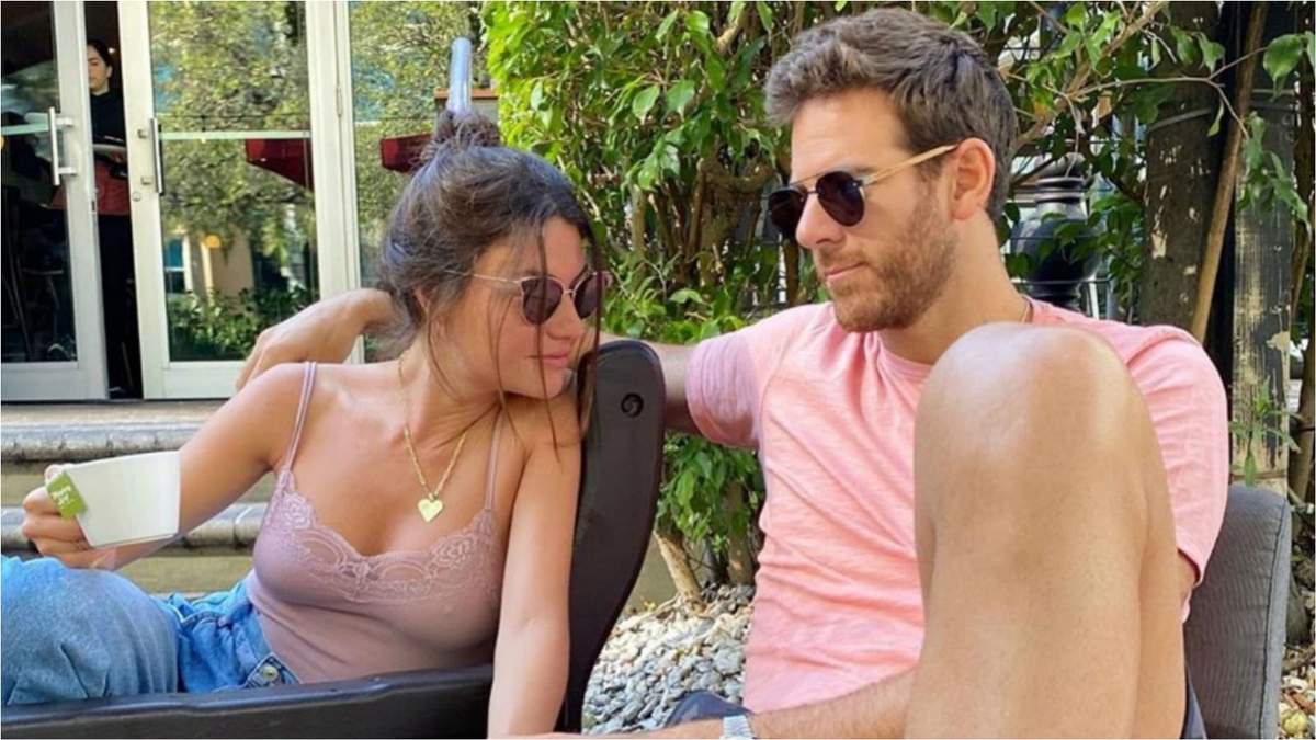 Sofía Jujuy Jiménez. Juan Martín del Potro. Fuente: (Instagram)