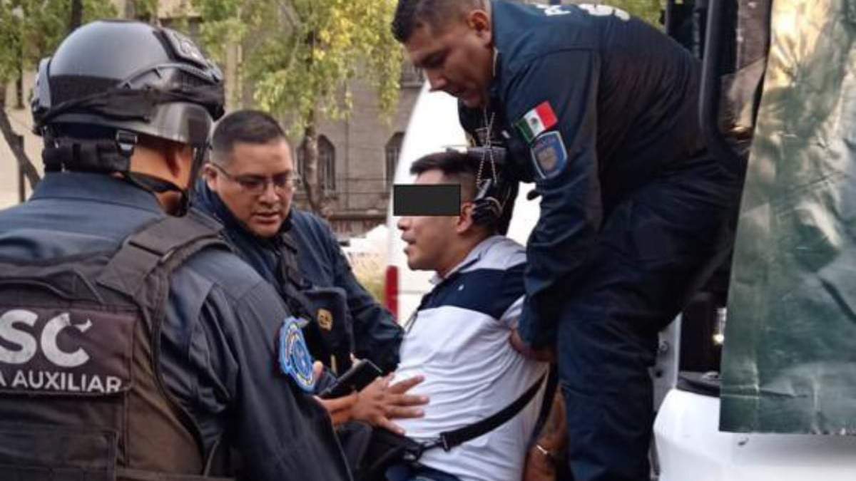 Uno de los detenidos