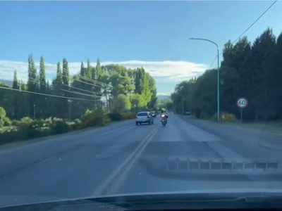 Condujo ebrio varios kilómetros por la Ruta Nacional 40 en San Martín de los Andes