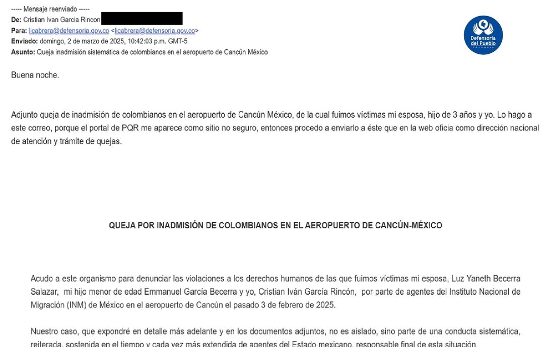 Denuncia Defensoría del Pueblo