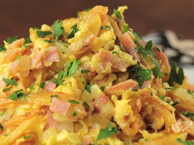 Revuelto Gramajo: la receta sencilla con pocos pasos para una comida sabrosa