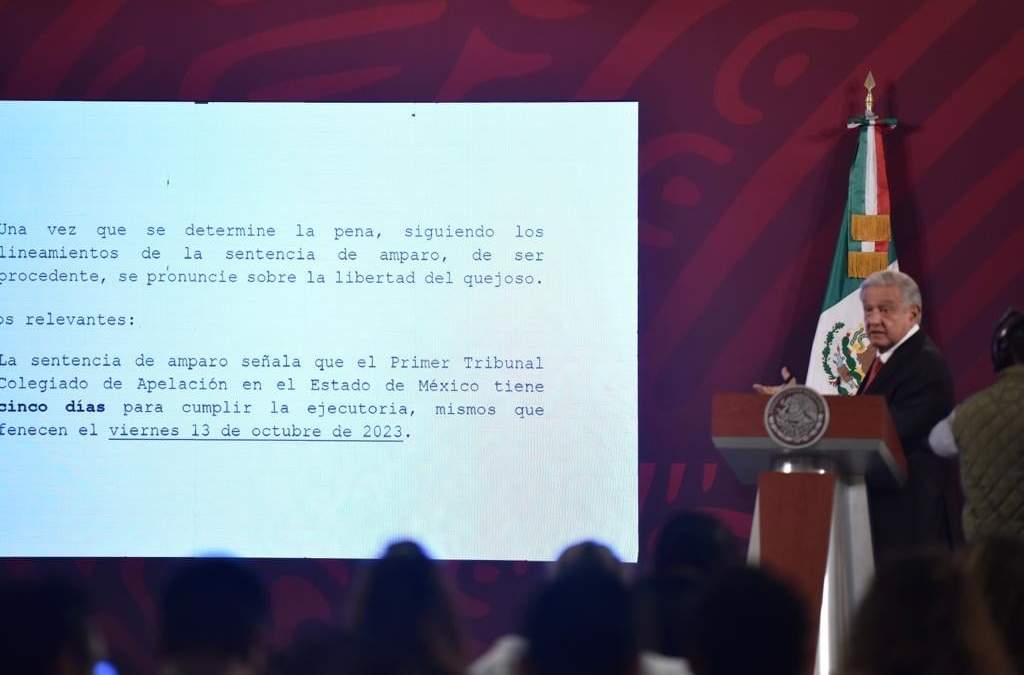 “Los crímenes de Estado, si no hay voluntad, lleva mucho tiempo el que se puedan esclarecer”, expuso el presidente López Obrador