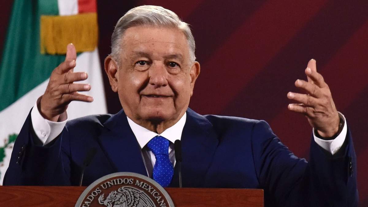 López Obrador en conferencia mañanera