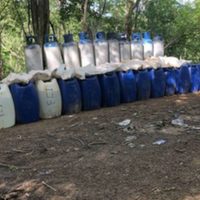 La Semar destruye cuatro narcolaboratorios en Culiacán