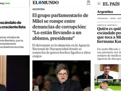 Así reflejan los medios internacionales el escándalo de la ANDIS