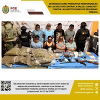 Caen ocho por venta de drogas en Tihuatlán, incluido el hermano de la delegada del Bienestar