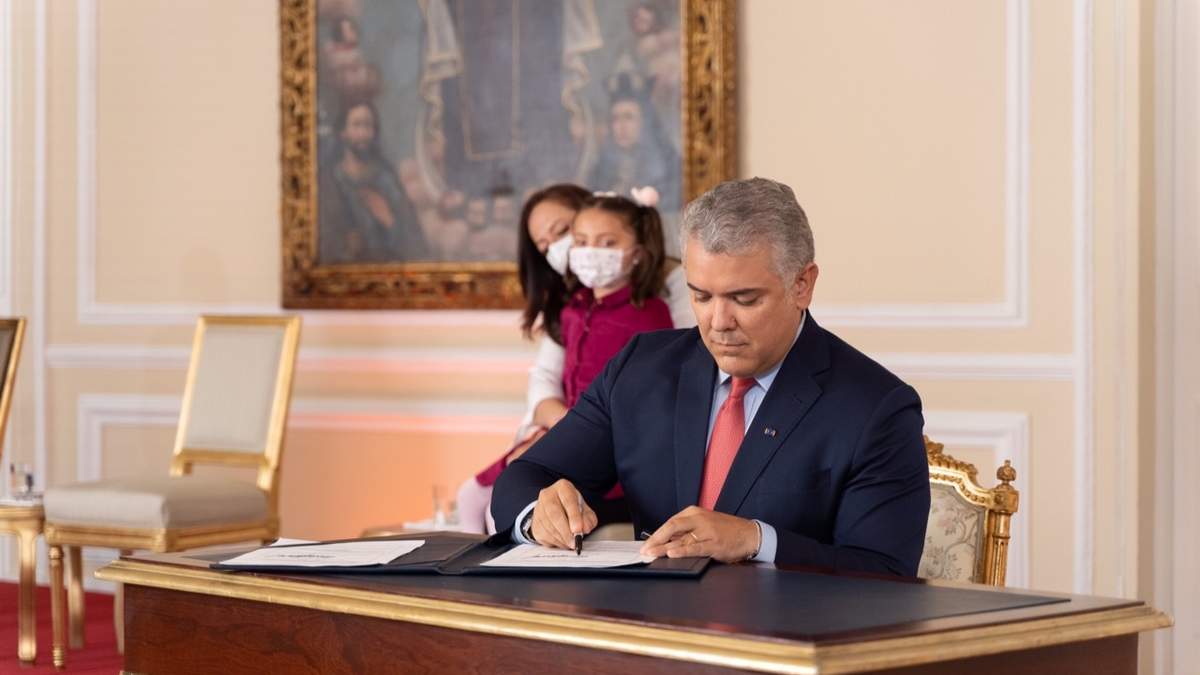 Iván Duque, presidente de Colombia