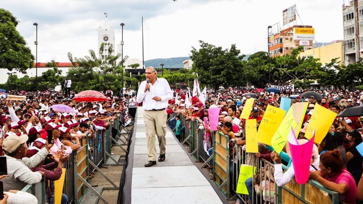 Adán Augusto. "La transformación ya inició y no la van a detener"