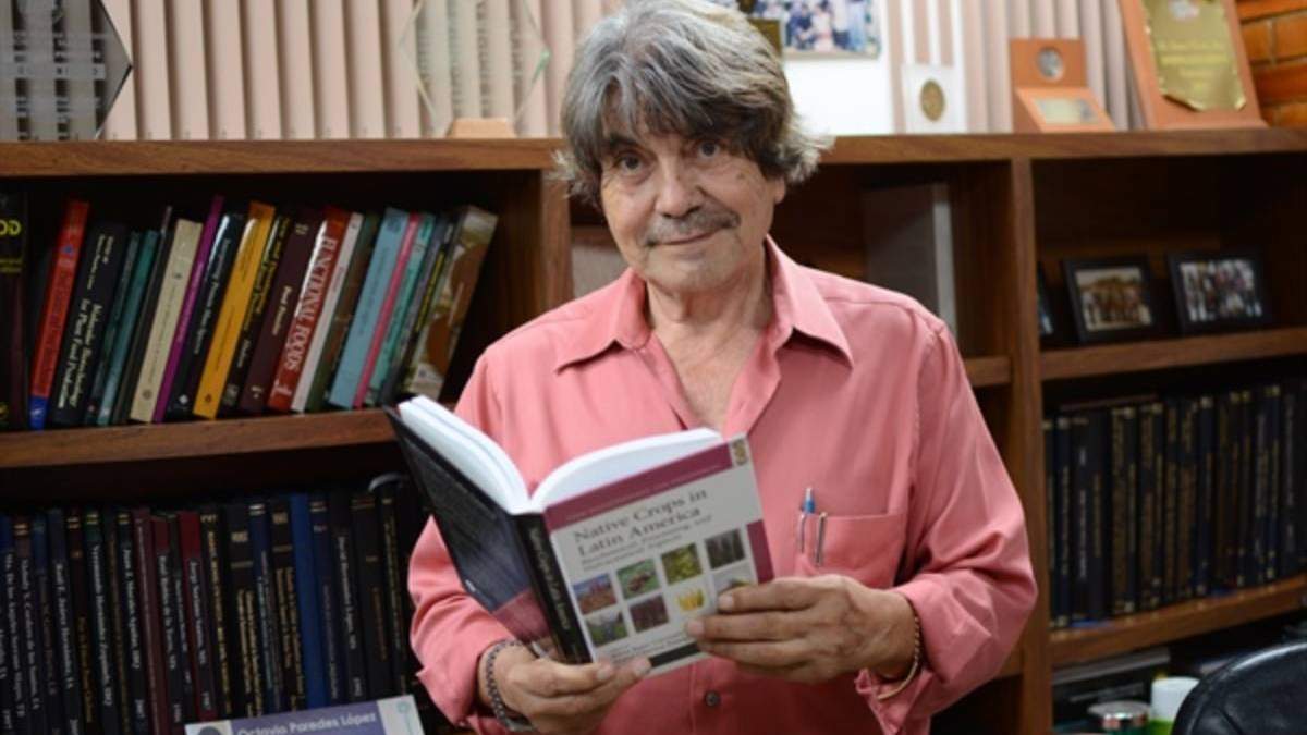 El científico Octavio Paredes López