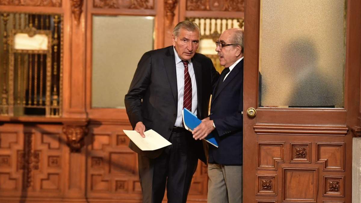 Adán Augusto López tras su renuncia a la secretaría de Gobernación