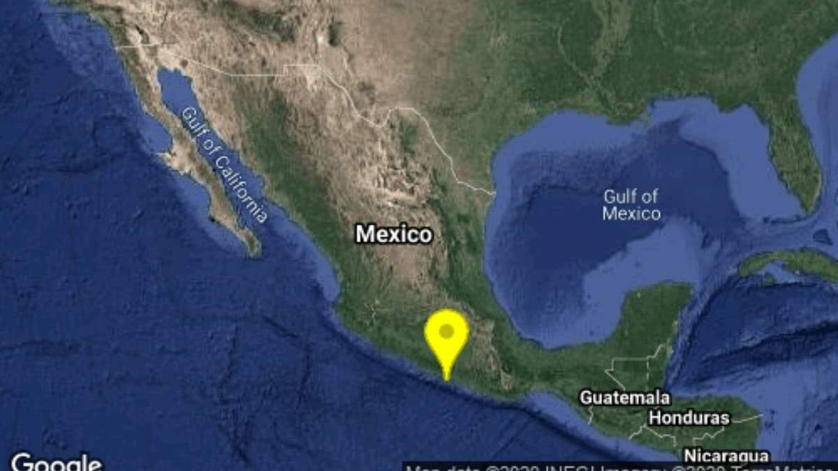 El movimiento se registró a 29 kilómetros al sureste de Acapulco, Guerrero