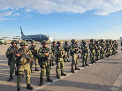 Llegan a Ciudad Juárez 400 elementos de las Fuerzas Especiales de la Sedena (Video)