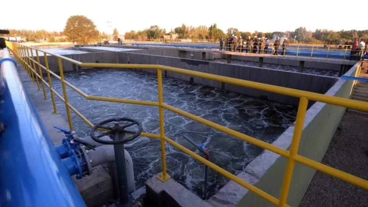 Planta de tratamiento Tronador del EPAS. Fuente: (Twitter)