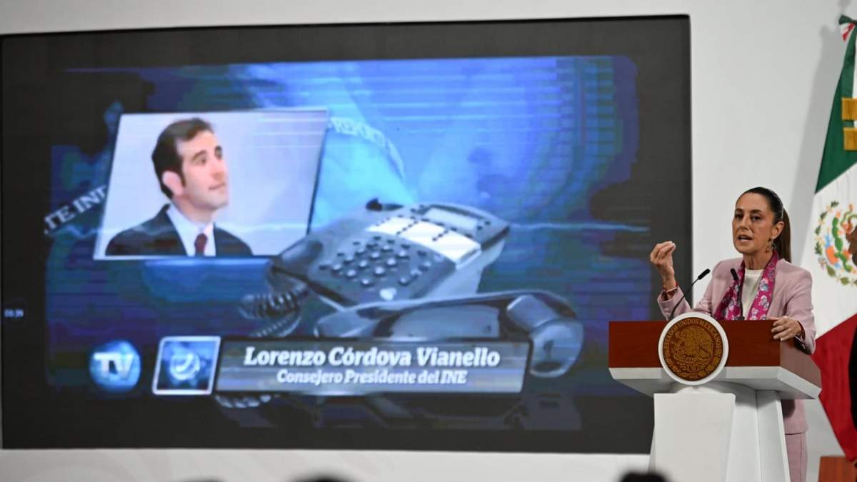 La presidenta Claudia Sheinbaum