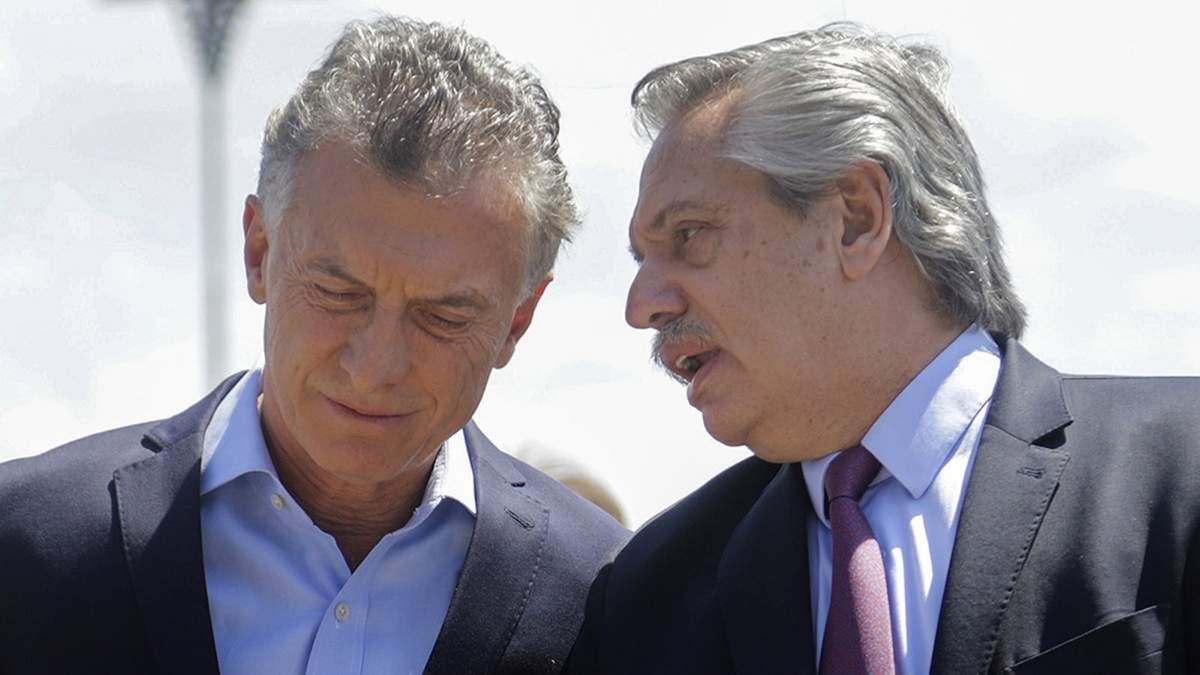 Mauricio Macri y Alberto Fernández. Fuente: (Twitter)