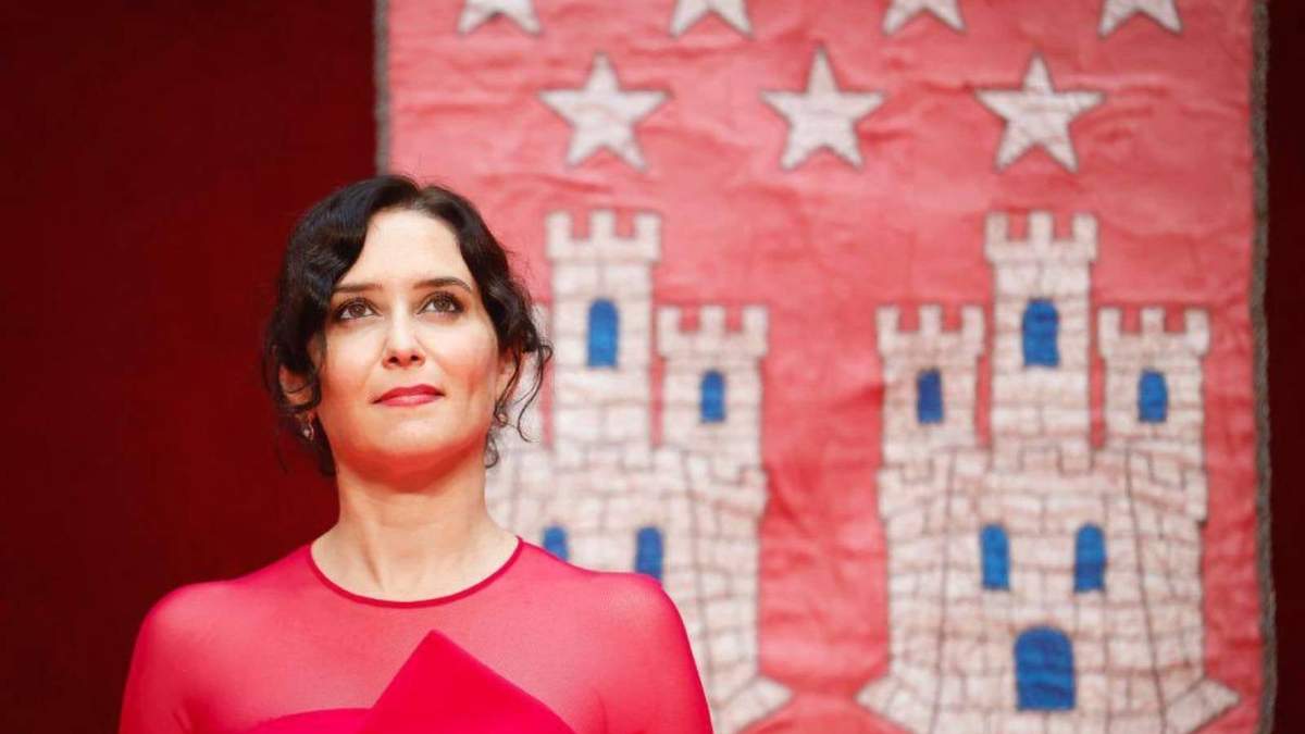 La presidenta de la Comunidad de Madrid, Isabel Díaz Ayuso