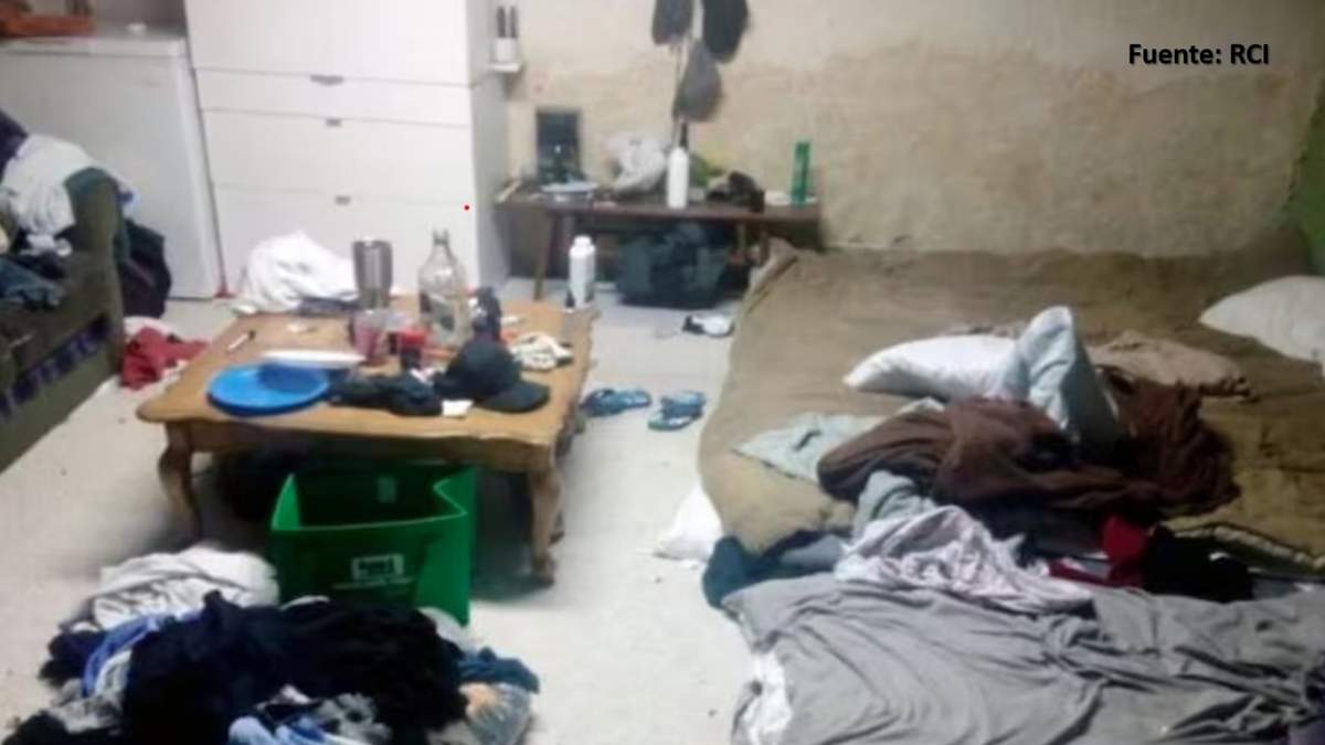 Lugar donde vivían los migrantes