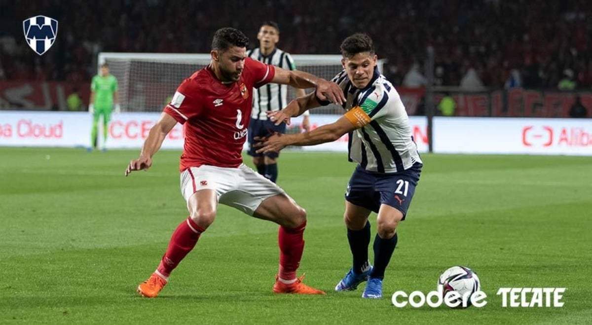 El partido entre Rayados y Al Ahly