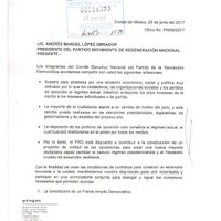 PRD propone a la oposición, incluido Morena, un 'gobierno democrático de coalición” rumbo al 2018