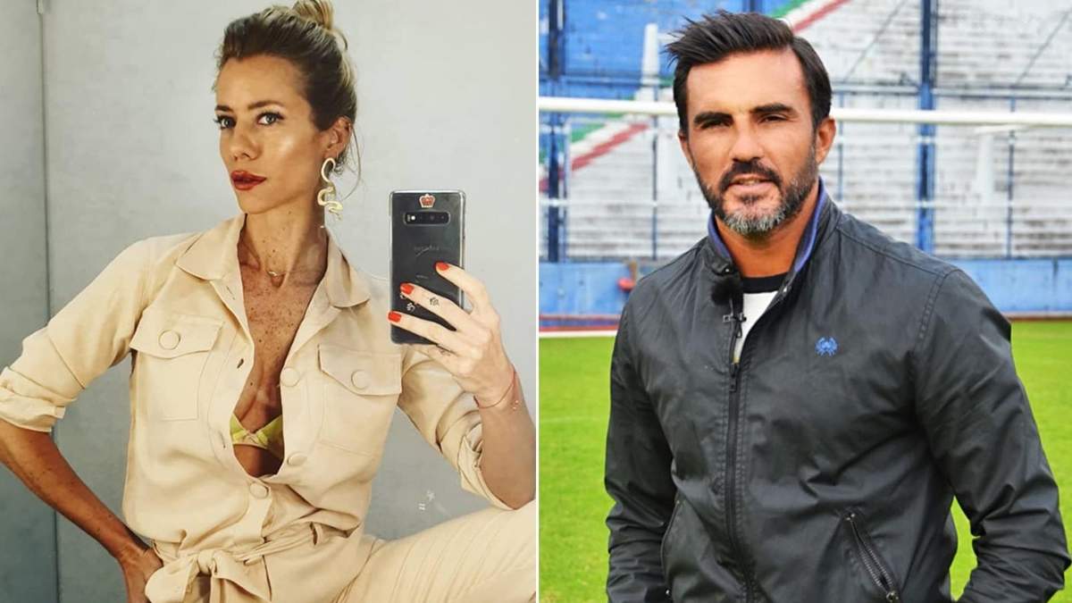 Nicole Neumann y Fabián Cubero. Fuente: (Instagram)