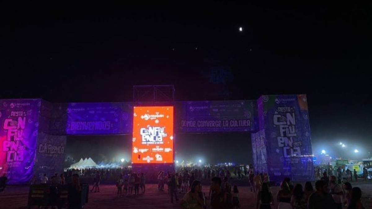 Fiesta de la Confluencia. Fuente: (Twitter)