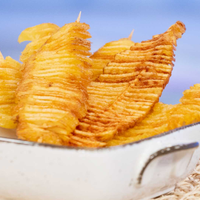 Papas acordeón, tu nuevo snack favorito para acompañar cualquier comida o picada