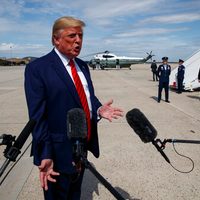 Trump tilda de 'inventos” la filtración en donde presiona a Ucrania para indagar a Biden