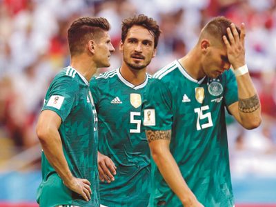 Alemania, el campeón venía enfermo y nadie lo notó