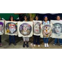 Tributo a las periodistas asesinadas en México