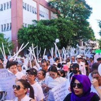 Marchan por la paz tras asesinado de edil de Chilpancingo; “6 de octubre olvidarlo nunca”