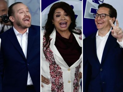 Sin palomitas, sin declaraciones, con porra: así llegaron los aspirantes al segundo Debate Chilango