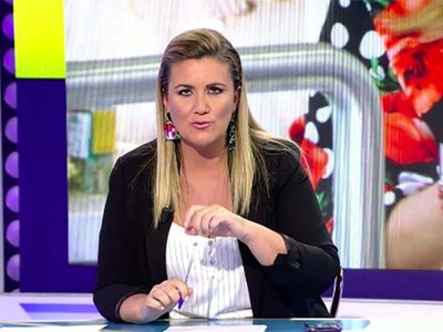 La indignación de Carlota Corredera y su despedida de "Hormigas Blancas": la dejaron plantada