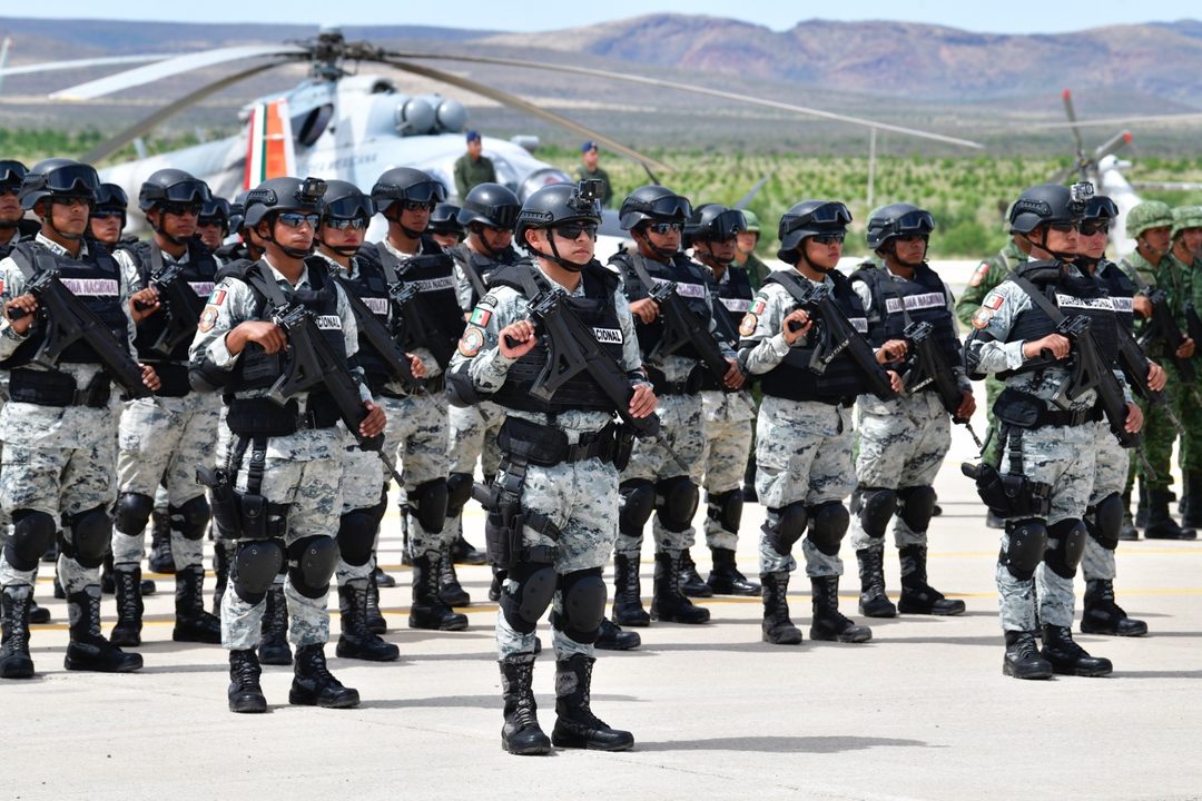 Guardia Nacional. Foto Benjamín Flores