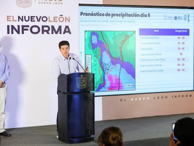 Alerta en Nuevo León por potencial ciclón tropical uno; suspenden clases y piden home office